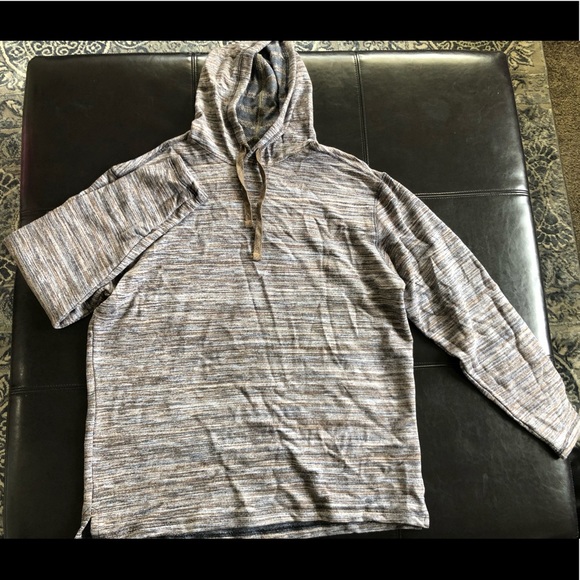 ROWM Men’s Hooded Long Sleeve - Picture 1 of 2